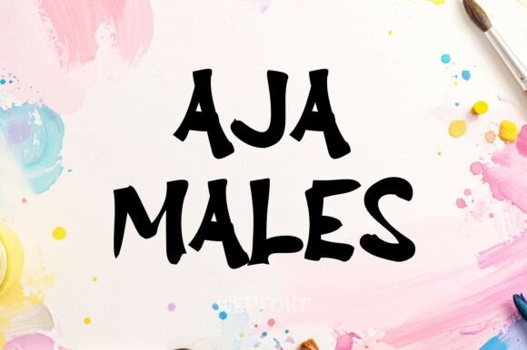 Aja Males: Humanizing Design with Playful Type