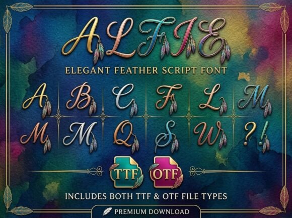 Alfie: Integrating Ethereal Script Typography into Professional Design Workflows