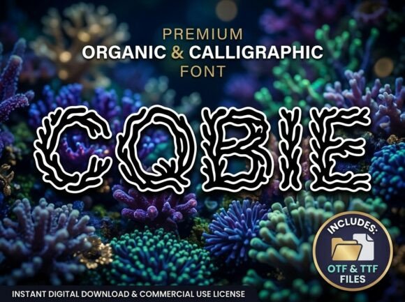Cobie: Integrating Organic Display Typography into Sustainable Brand Workflows