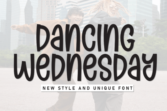 Dancing Wednesday: Elevating Design with Handwritten Charm