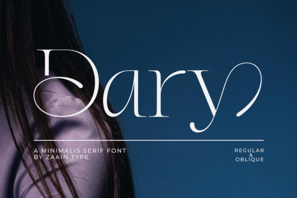 Dary: Elevating Brand Identity with Modern Serif Elegance