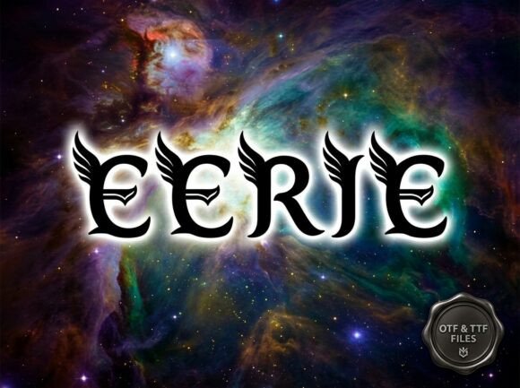 Eerie: Harnessing Dark Majesty and Ornamental Gothic Design