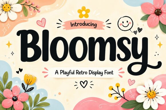 Evaluating Bloomsy Font for Creative Design Projects