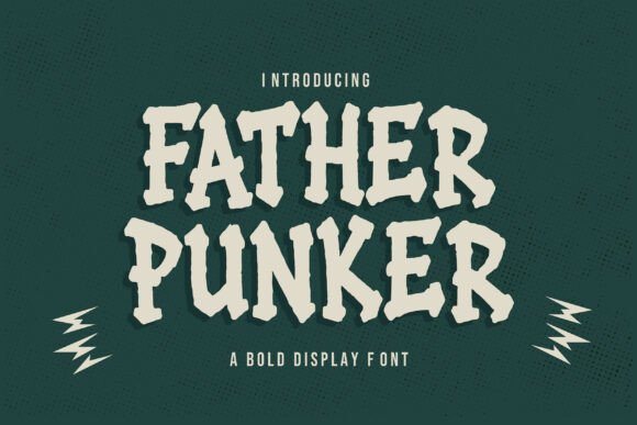 Evaluating Father Punker Font for Display Typography