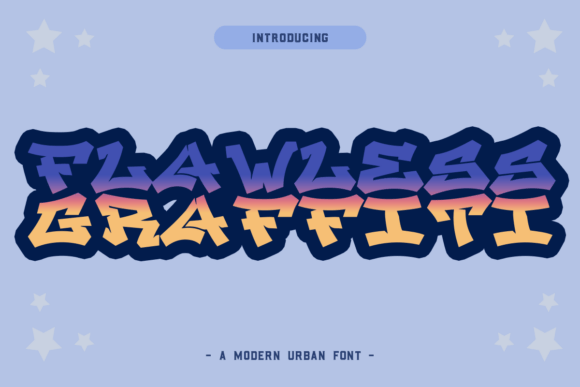 Flawless Graffiti: Authentic Urban Typography