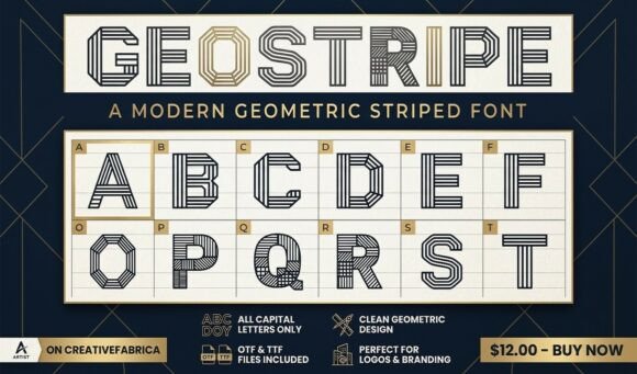 Geostripe: Elevating Visual Identity with Linear Precision