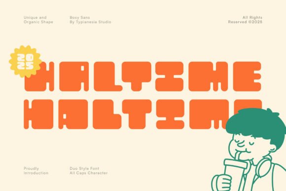 Haltime: Why Bold Retro Typography is Dominating Modern Brand Identity