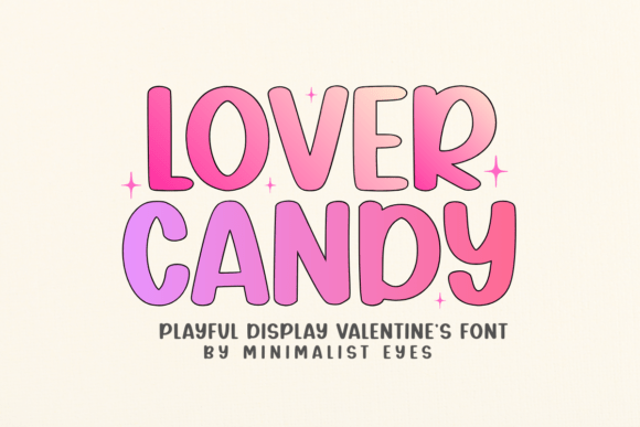Lover Candy: Elevating Valentine’s Day Design with Elegant Typography
