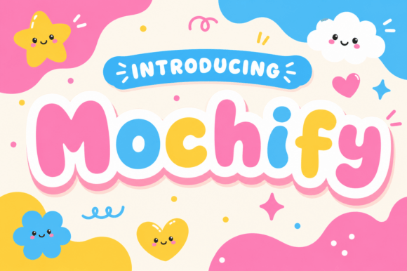 Mochify: Playful Display Font for Joyful Branding