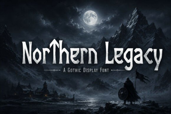 Northern Legacy: Integrating Gothic Display Typography into Professional Design Workflows