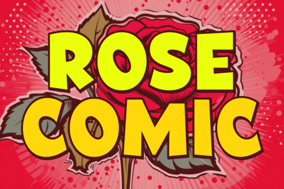 Rose Comic: Adding Whimsy to Modern Design Projects