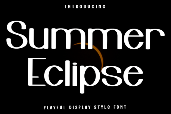 Summer Eclipse: A Guide to Festive Typography and Design