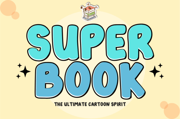 Super Book: The Ultimate Cartoon Spirit Font