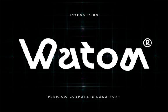 Watom: Elevating Corporate Identity Through Precision Typography
