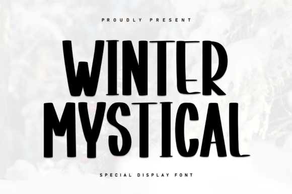 Winter Mystical: Elevating Modern Design with Authentic Handwritten Typography